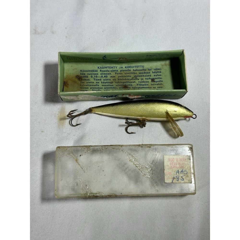 Rapala The Original Finnish Minnow Lure Count Down Jigging Alkuperainen w/ Box
